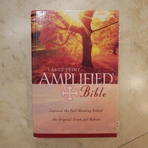 Amplified Large Print Bible~